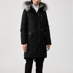 MACKAGE RENA-XR fur-lined parka with silverfox fur